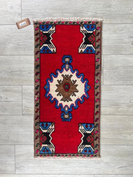 El Dokumasi Halı Kilim Yolluk Paspas Ölçü 92X43,5 Cm