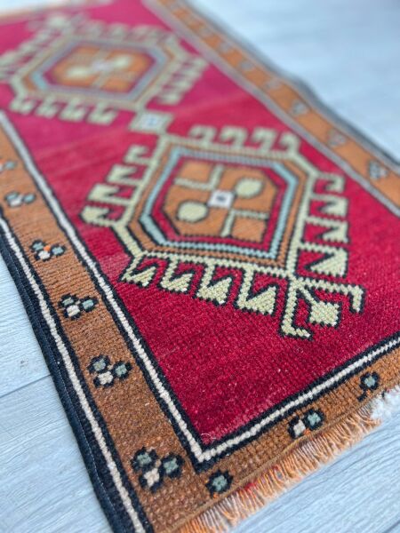 El Dokumasi Halı Kilim Yolluk Paspas Ölçü 78X45 Cm