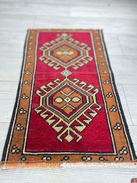 El Dokumasi Halı Kilim Yolluk Paspas Ölçü 78X45 Cm