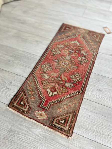 El Dokumasi Halı Kilim Yolluk Paspas Ölçü 86X38 Cm