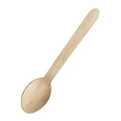 Ahşap Kaşik 16 Cm Tip 1 100 Adet
