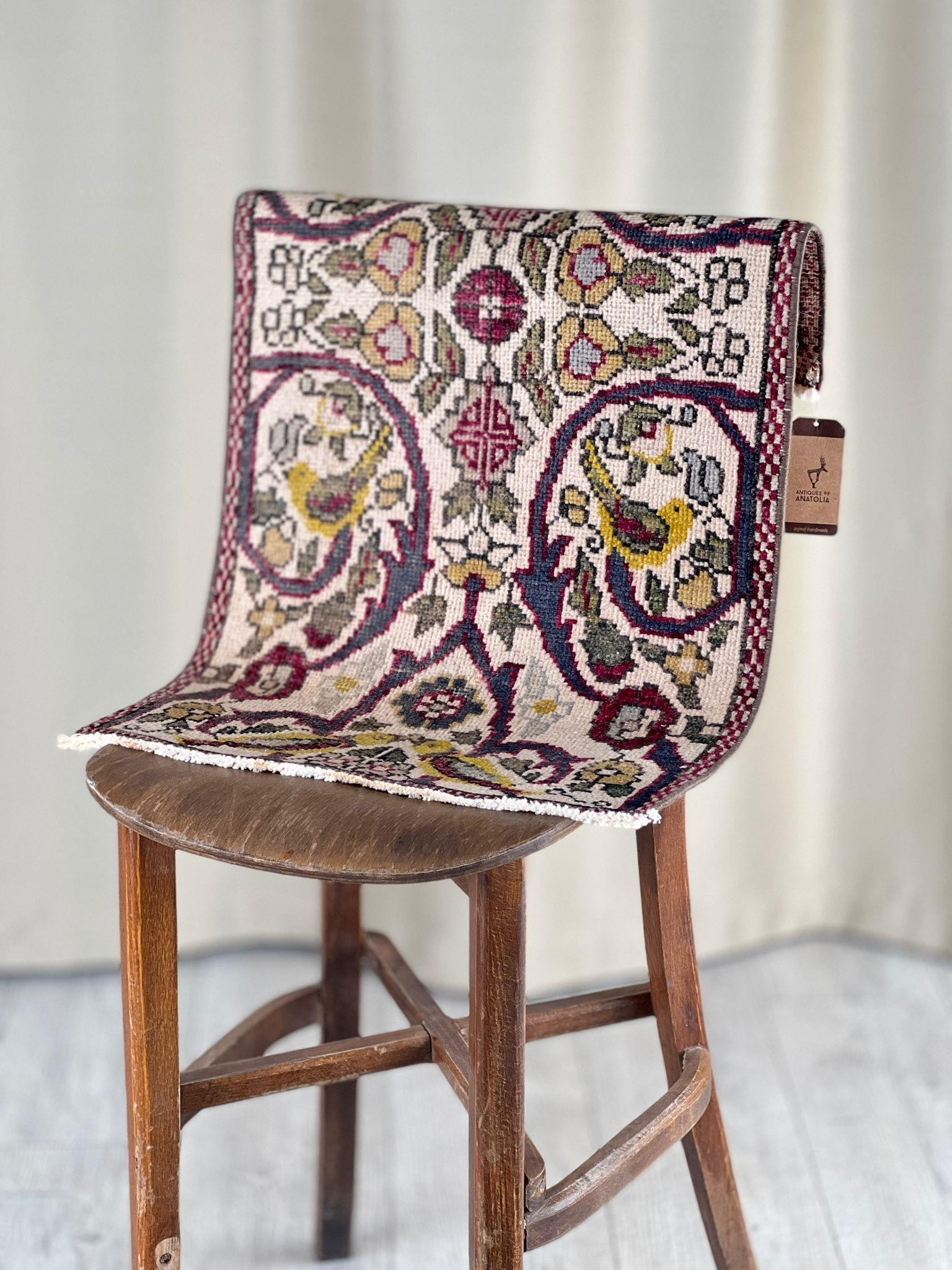 El Dokumasi Halı Kilim Yolluk Paspas Ölçü 71X46 Cm