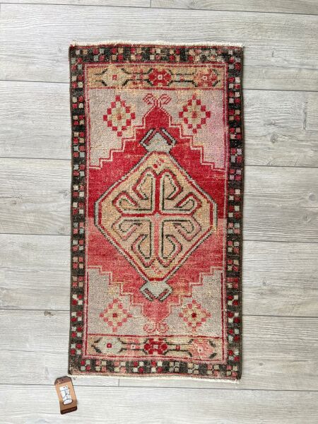 El Dokumasi Halı Kilim Yolluk Paspas Ölçü 88X45 Cm