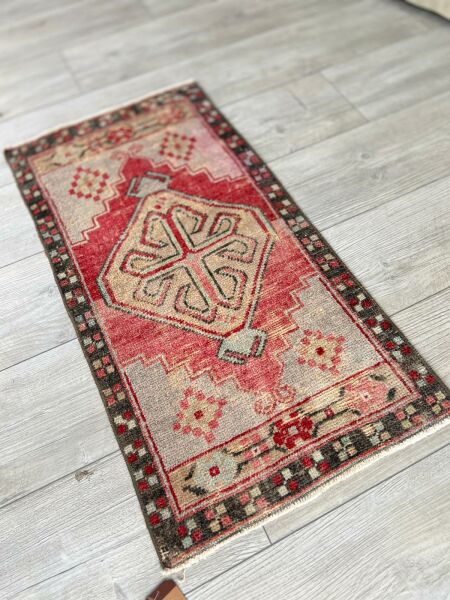 El Dokumasi Halı Kilim Yolluk Paspas Ölçü 88X45 Cm