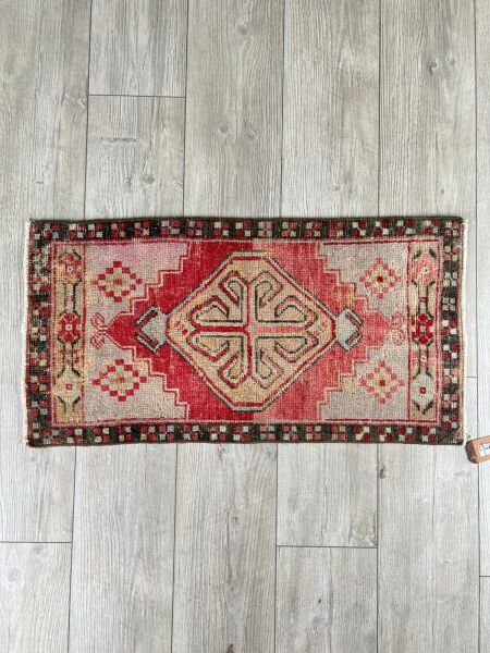 El Dokumasi Halı Kilim Yolluk Paspas Ölçü 88X45 Cm