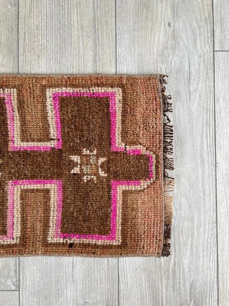 El Dokumasi Halı Kilim Yolluk Paspas Ölçü 79X36 Cm