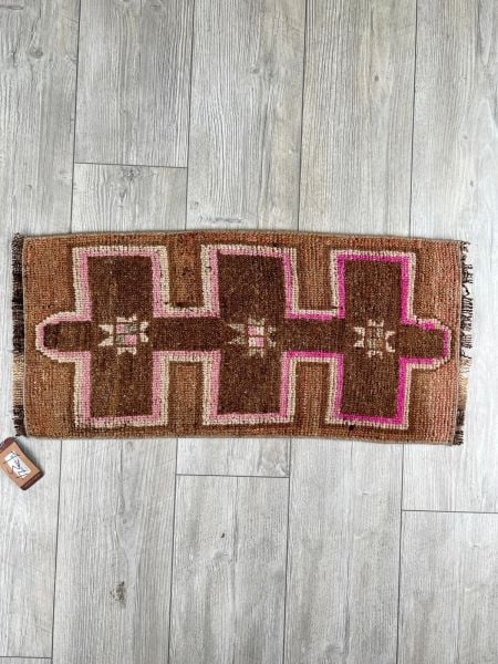 El Dokumasi Halı Kilim Yolluk Paspas Ölçü 79X36 Cm