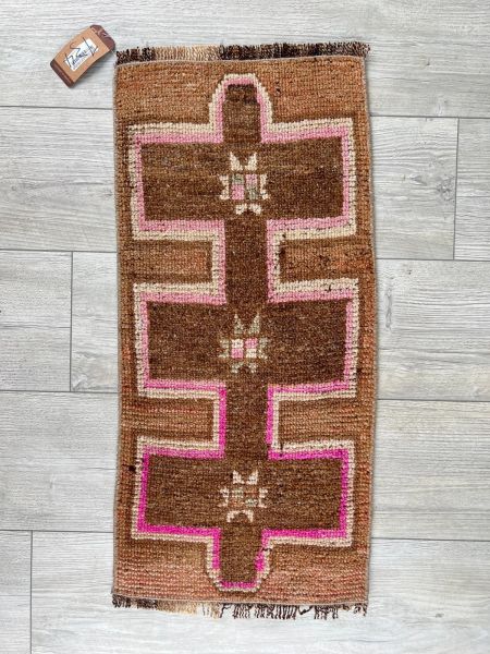 El Dokumasi Halı Kilim Yolluk Paspas Ölçü 79X36 Cm
