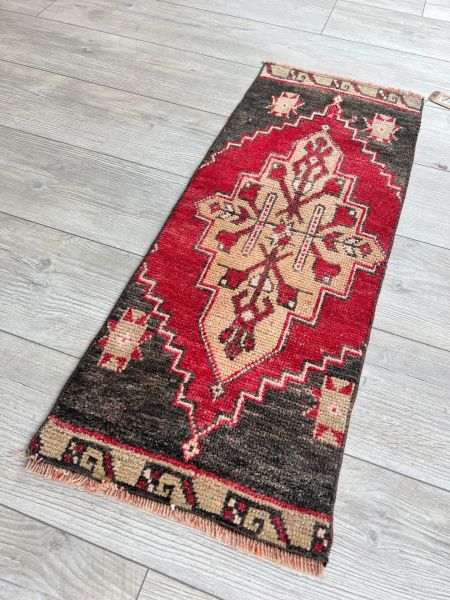 El Dokumasi Halı Kilim Yolluk Paspas Ölçü 96X37 Cm