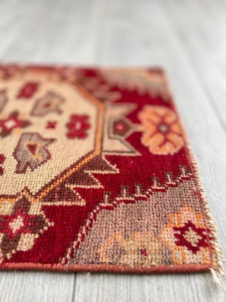 El Dokumasi Halı Kilim Yolluk Paspas Ölçü 79X37 Cm