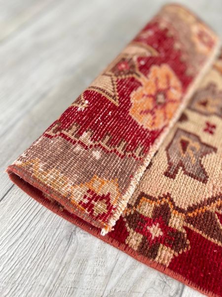El Dokumasi Halı Kilim Yolluk Paspas Ölçü 79X37 Cm
