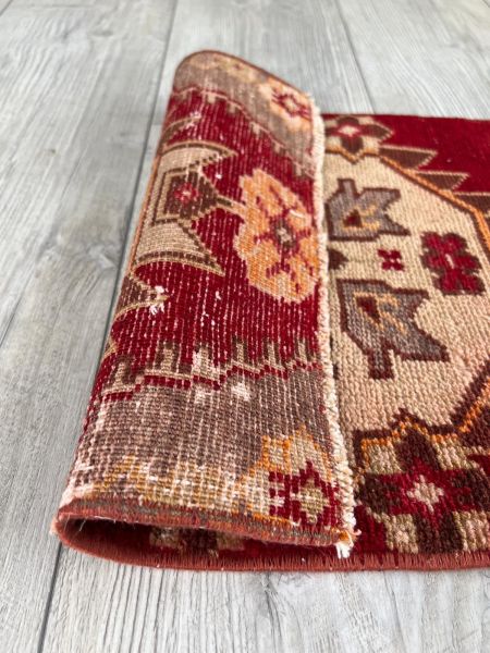 El Dokumasi Halı Kilim Yolluk Paspas Ölçü 79X37 Cm