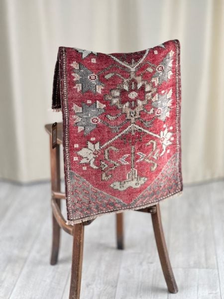El Dokumasi Halı Kilim Yolluk Paspas Ölçü 83X46 Cm