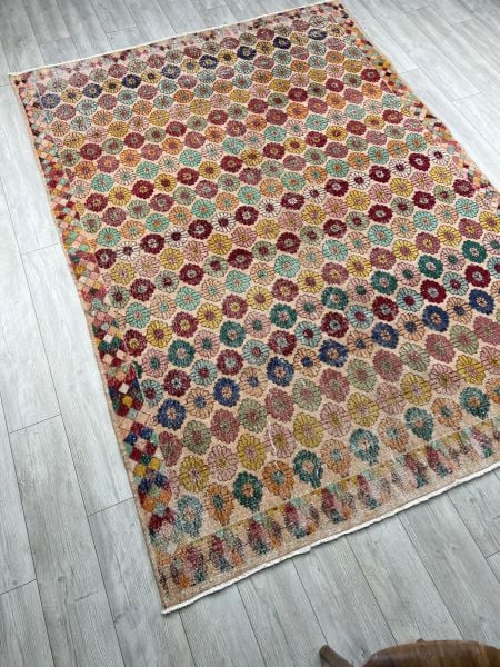 El Dokumasi Halı Kilim Yolluk Paspas Ölçü 287X205 Cm