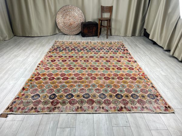 El Dokumasi Halı Kilim Yolluk Paspas Ölçü 287X205 Cm