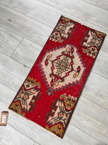 El Dokumasi Halı Kilim Yolluk Paspas Ölçü 86X41 Cm