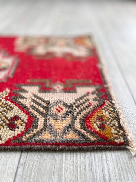 El Dokumasi Halı Kilim Yolluk Paspas Ölçü 86X41 Cm