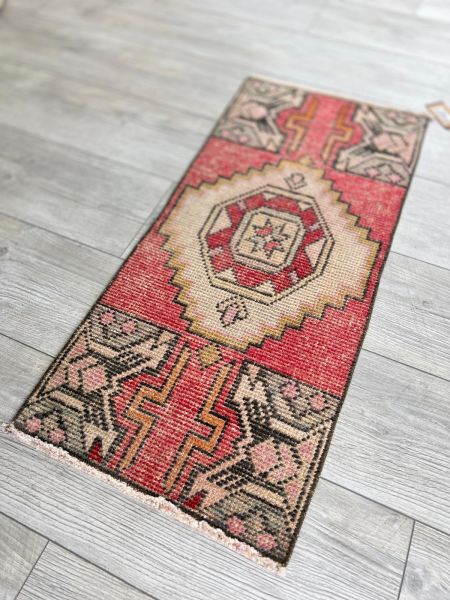 El Dokumasi Halı Kilim Yolluk Paspas Ölçü 88X40 Cm