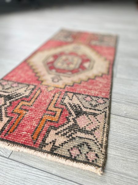El Dokumasi Halı Kilim Yolluk Paspas Ölçü 88X40 Cm