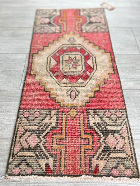El Dokumasi Halı Kilim Yolluk Paspas Ölçü 88X40 Cm