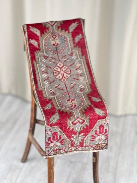El Dokumasi Halı Kilim Yolluk Paspas Ölçü 99X35 Cm