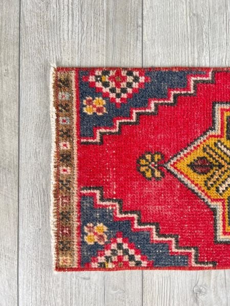 El Dokumasi Halı Kilim Yolluk Paspas Ölçü 93X32 Cm