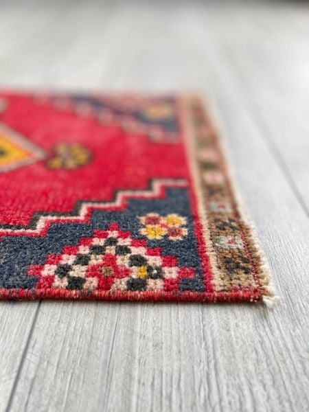 El Dokumasi Halı Kilim Yolluk Paspas Ölçü 93X32 Cm