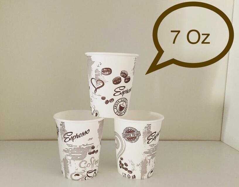 Karton Bardak 7 Oz 3000 Adet 1 Koli 1001 Ambalaj