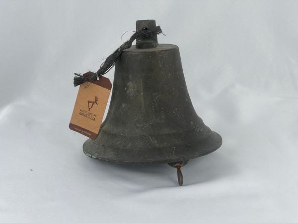 Nostaljik Antika Çan Ölçü Çap 20 Cm H 20 Cm