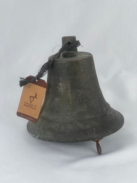 Nostaljik Antika Çan Ölçü Çap 20 Cm H 20 Cm