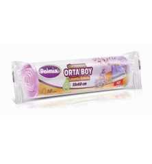 Çöp Torbası Polmix Büzgülü Orta 55X60 Lavanta Kokulu Mor 1 Paket