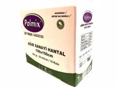 Çöp Torbası Polmix Ağır Sanayi 800 Gram 100X150 Siyah 1 Koli