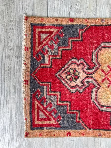 El Dokumasi Halı Kilim Yolluk Paspas Ölçü 94X48 Cm