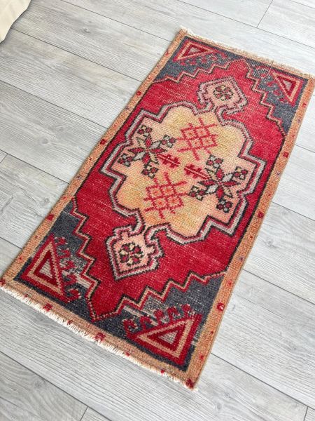 El Dokumasi Halı Kilim Yolluk Paspas Ölçü 94X48 Cm