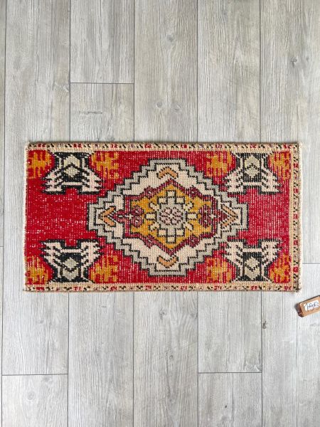 El Dokumasi Halı Kilim Yolluk Paspas Ölçü 86X46 Cm