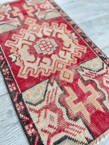 El Dokumasi Halı Kilim Yolluk Paspas Ölçü 83X43,5 Cm