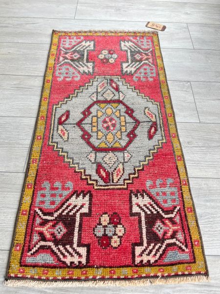 El Dokumasi Halı Kilim Yolluk Paspas Ölçü 96,5X45,5 Cm