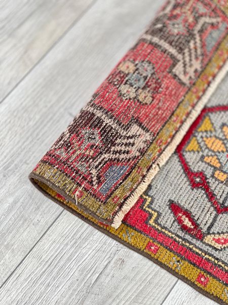El Dokumasi Halı Kilim Yolluk Paspas Ölçü 96,5X45,5 Cm