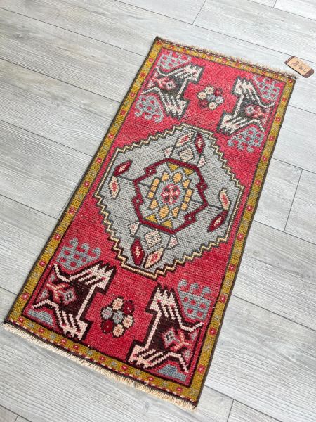 El Dokumasi Halı Kilim Yolluk Paspas Ölçü 96,5X45,5 Cm