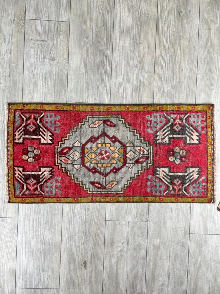 El Dokumasi Halı Kilim Yolluk Paspas Ölçü 96,5X45,5 Cm
