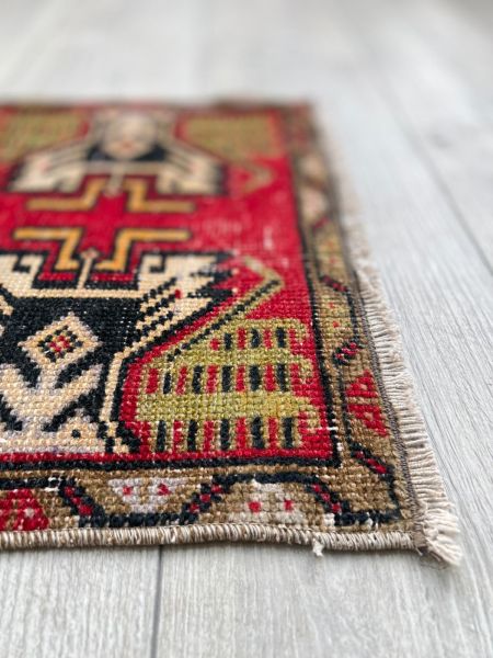 El Dokumasi Halı Kilim Yolluk Paspas Ölçü 92X43 Cm