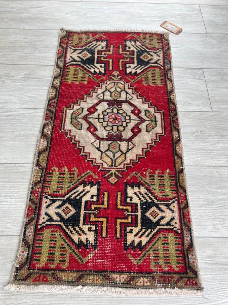 El Dokumasi Halı Kilim Yolluk Paspas Ölçü 92X43 Cm
