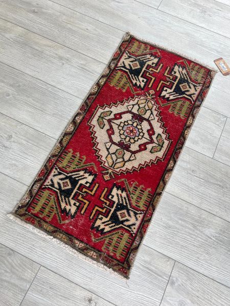 El Dokumasi Halı Kilim Yolluk Paspas Ölçü 92X43 Cm