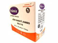 Çöp Torbası Polmix Ağır Sanayi 800 Gram 80X110 Siyah 1 Paket