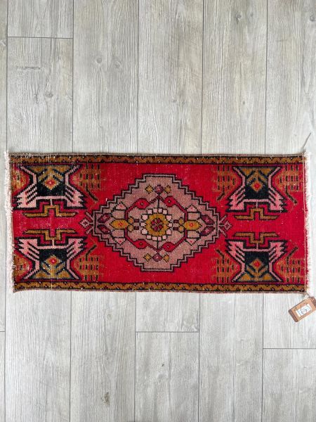 El Dokumasi Halı Kilim Yolluk Paspas Ölçü 92X43 Cm
