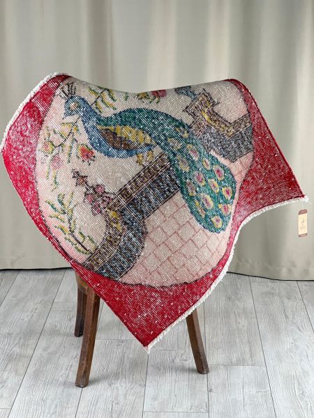 El Dokumasi Halı Kilim Yolluk Paspas Ölçü 78,5X86 Cm