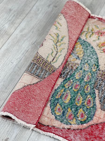 El Dokumasi Halı Kilim Yolluk Paspas Ölçü 78,5X86 Cm