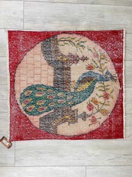 El Dokumasi Halı Kilim Yolluk Paspas Ölçü 78,5X86 Cm