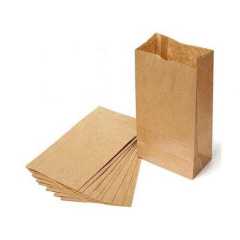 Paket Servis Torbası 12,5X8X25 Cm Kraft Renk 100 Adet