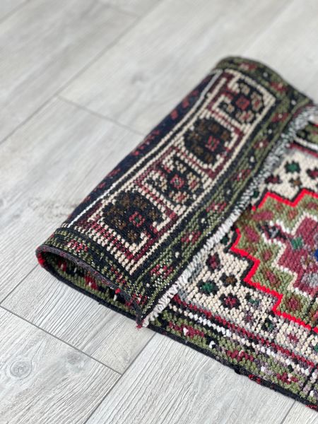 El Dokumasi Halı Kilim Yolluk Paspas Ölçü 124X49 Cm